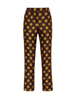 24/7 PantsWinter Sun Black in Jacquard