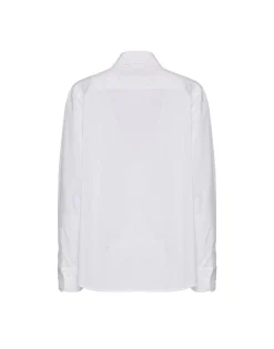 Peggy ShirtSolid White in Tailor Poplin