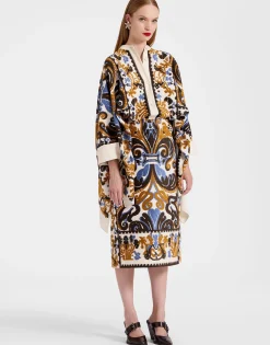 Pencil SkirtCorsini Cream in Jacquard