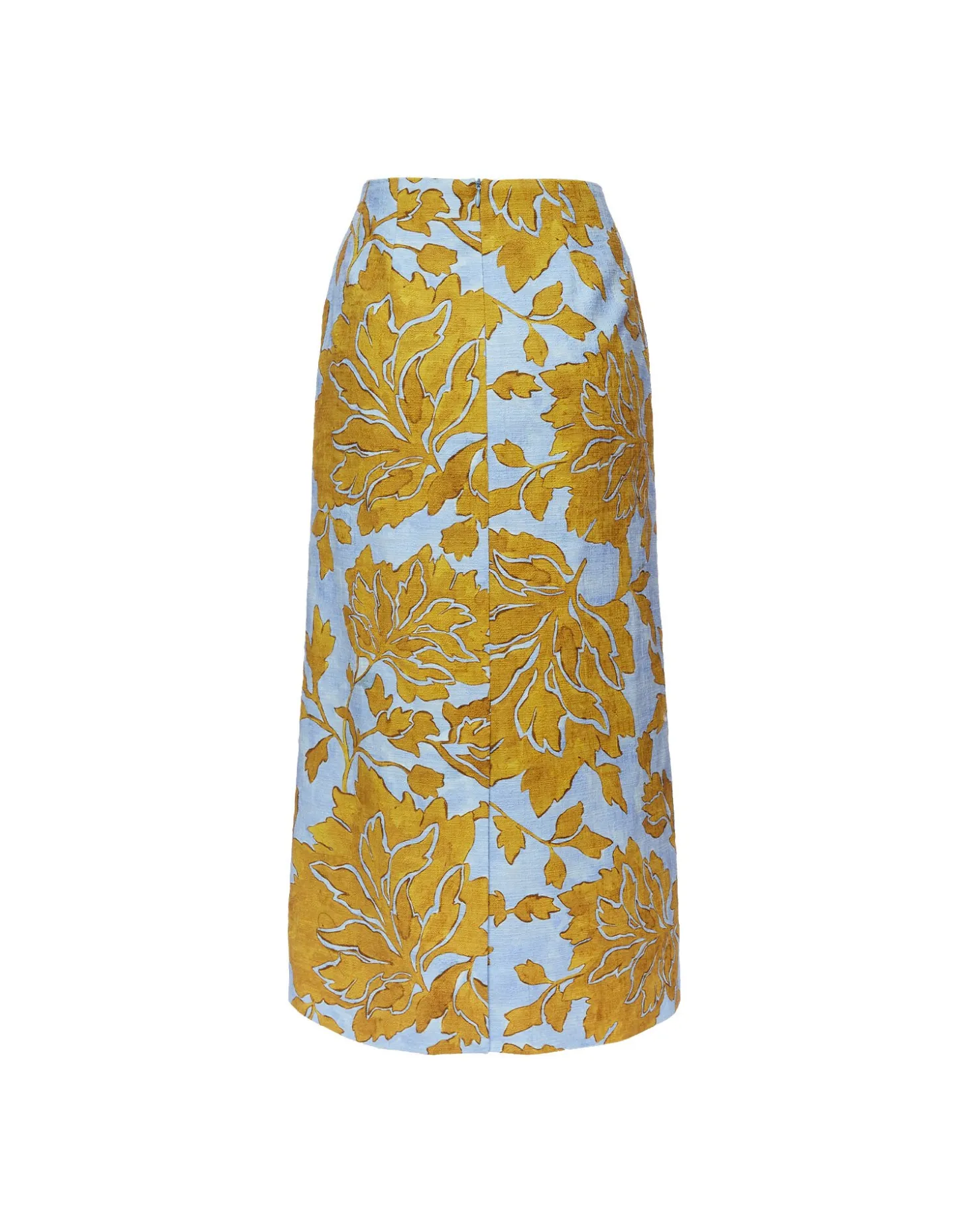 Pencil SkirtTangle Light Blue in Shot Cotton