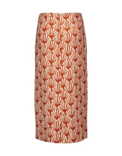 Pencil SkirtVentaglio in Shot Cotton