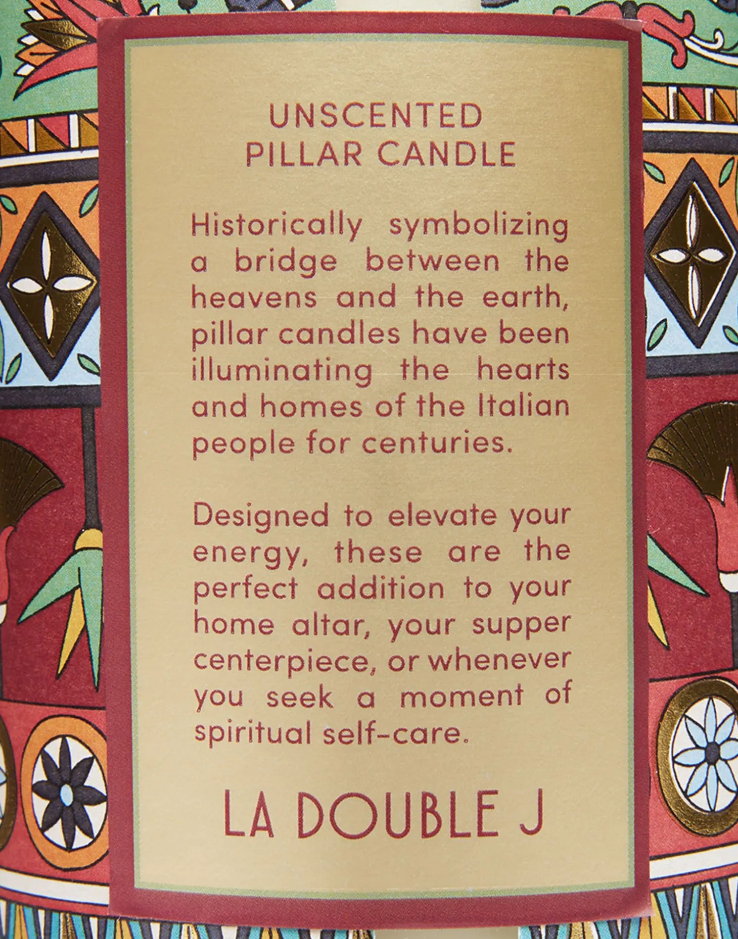 Pillar CandleNile in Glass