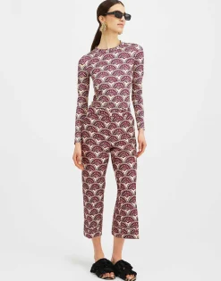 Pinocchio PantsFans Purple in Cady Wool