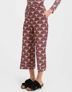 Pinocchio PantsFans Purple in Cady Wool