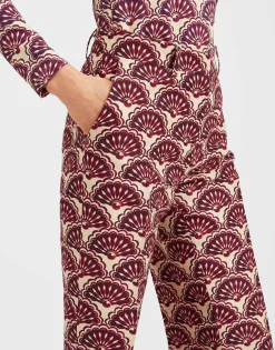 Pinocchio PantsFans Purple in Cady Wool