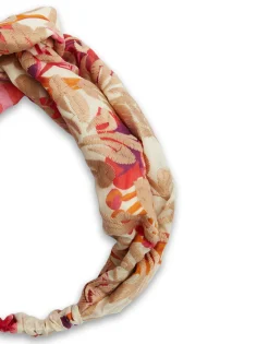 Pinup HeadbandHottie Cream in Embroidered Organza