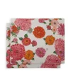 Placemat Set Of 2Bright Blooms in Linen