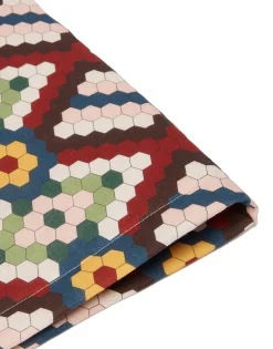 Placemat Set Of 2Honeycomb Tiles in Linen