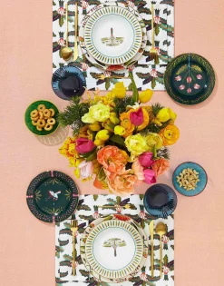 Placemat Set Of 2Palms in Linen