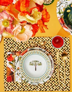 Placemat Set Of 2Puzzle Rosa in Linen