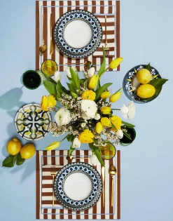 Placemat Set Of 2Riviera Cioccolato in Linen