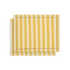 Placemat Set Of 2Riviera Giallo in Linen