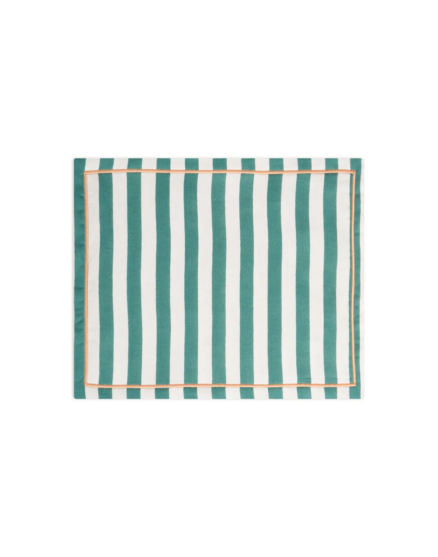 Placemat Set Of 2Riviera Green in Linen