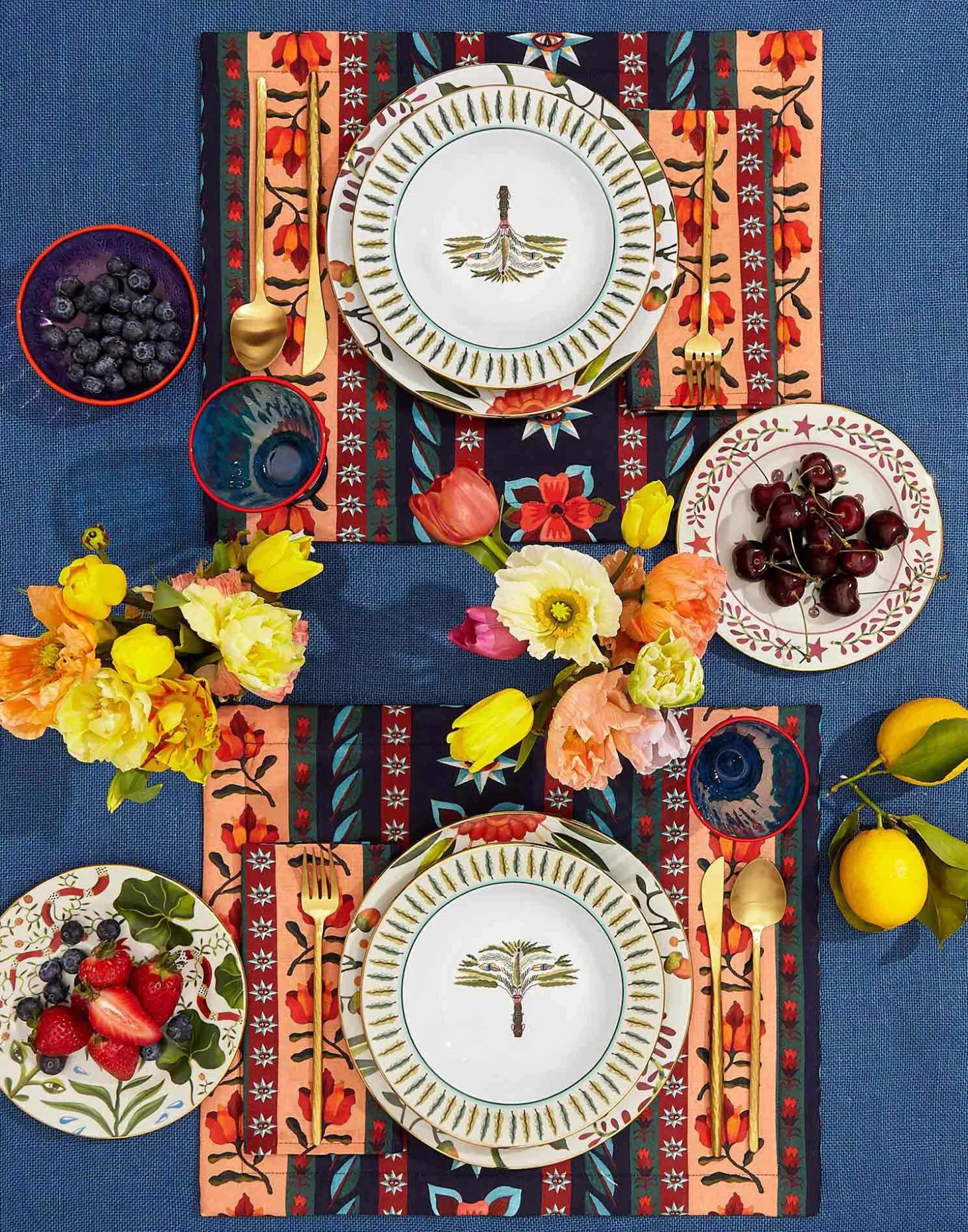 Placemat Set Of 2Strisce in Linen