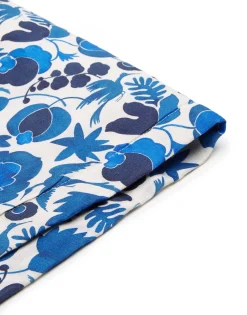 Placemat Set Of 2Wildbird Blu Small in Linen