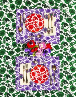 Placemat Set Of 2Wildbird Viola Small in Linen