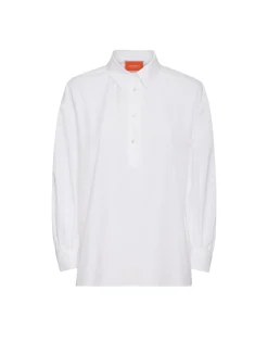 Poet ShirtSolid White in Tailor Poplin