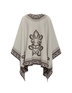 PonchoHerald Cream in Herald Chin&eacute;