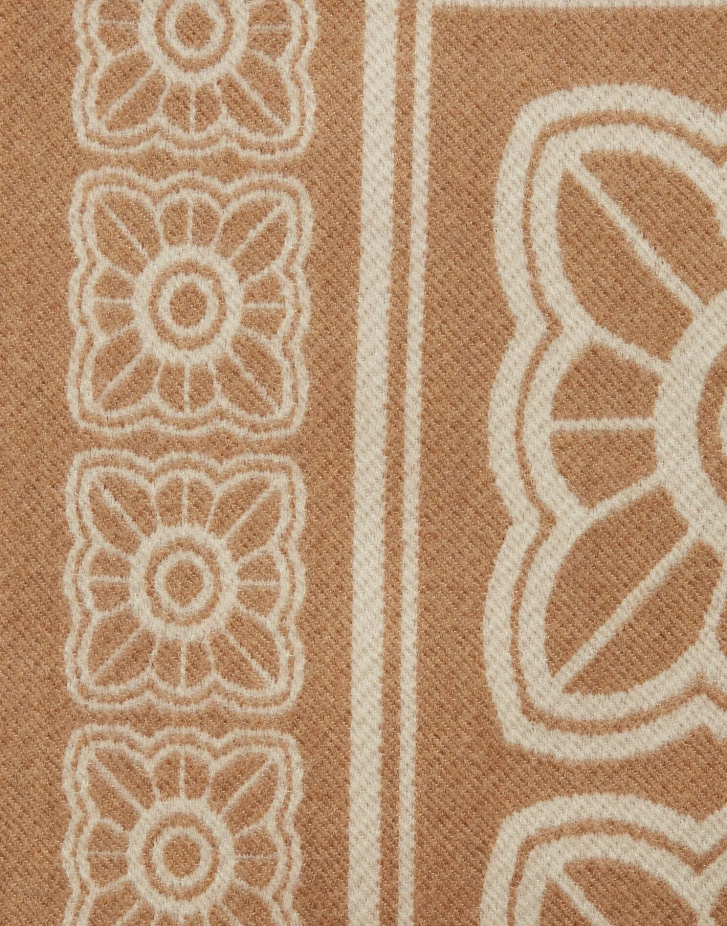 PonchoMix Tiles Camel in Wool