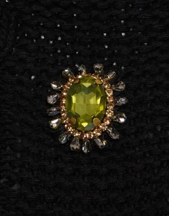 Portrait TopSolid Black in Chunky Wool