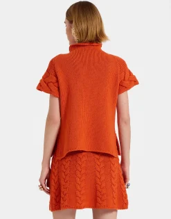 Portrait TopSolid Rust in Chunky Wool