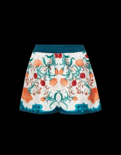 Pull-Up ShortsMorpheus Orange in Silk Twill