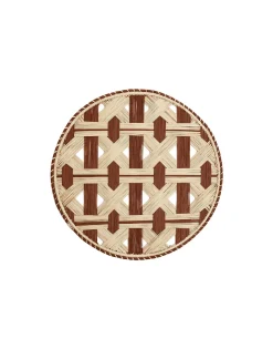 Raffia Placemats Set Of 2Napoli Cioccolato in Iraca
