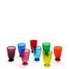 Rainbow Glass Set of 8Rainbow in Glass