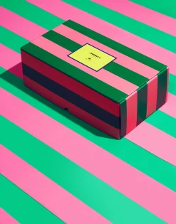 Rainbow Glass Set of 8Rainbow in Glass