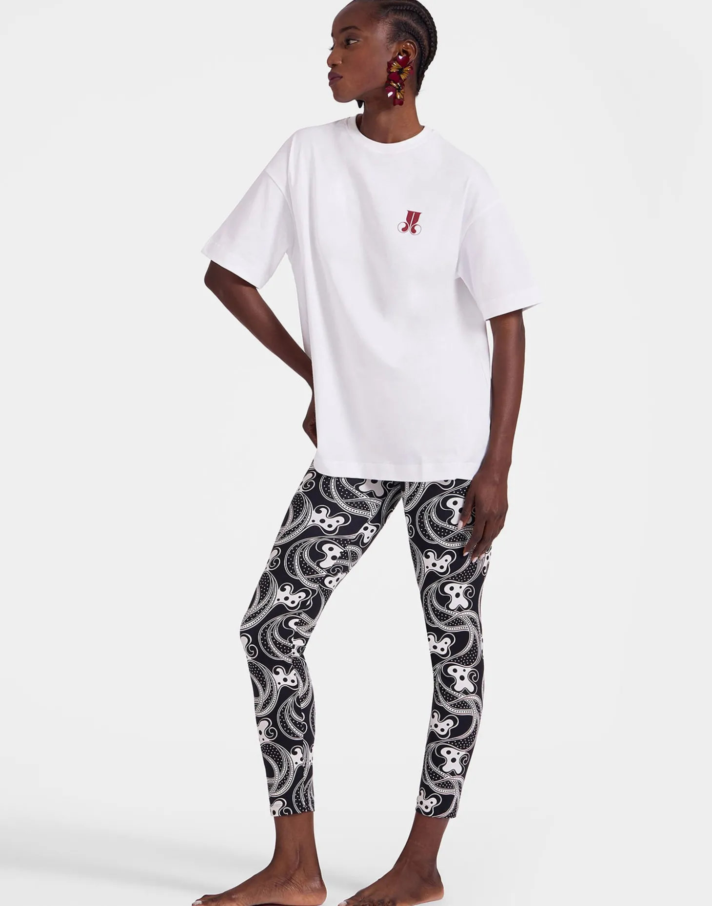 Raise Your Vibration T-ShirtSolid Print in Jersey