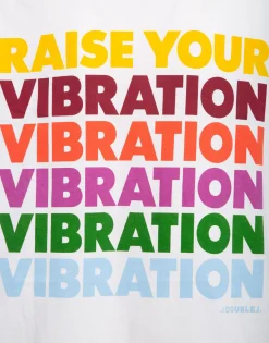 Raise Your Vibration T-ShirtSolid Print in Jersey