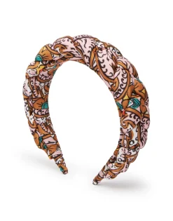 Rapunzel HeadbandCorte White in Twill