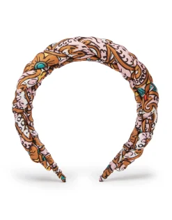 Rapunzel HeadbandCorte White in Twill