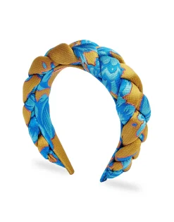 Rapunzel HeadbandHottie Turquoise in Jacquard