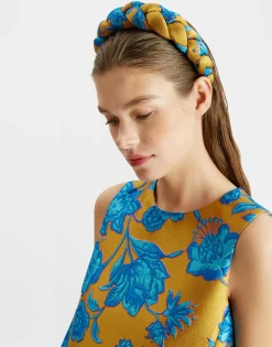 Rapunzel HeadbandHottie Turquoise in Jacquard