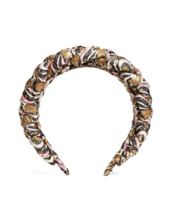 Rapunzel HeadbandJive Pink in Lurex Fil Coup&eacute;