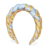 Rapunzel HeadbandTangle Light Blue in Twill