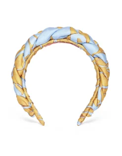 Rapunzel HeadbandTangle Light Blue in Twill