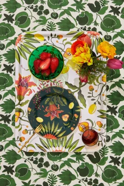 Rectangular Printed TrayEden in Laminated Birch Wood