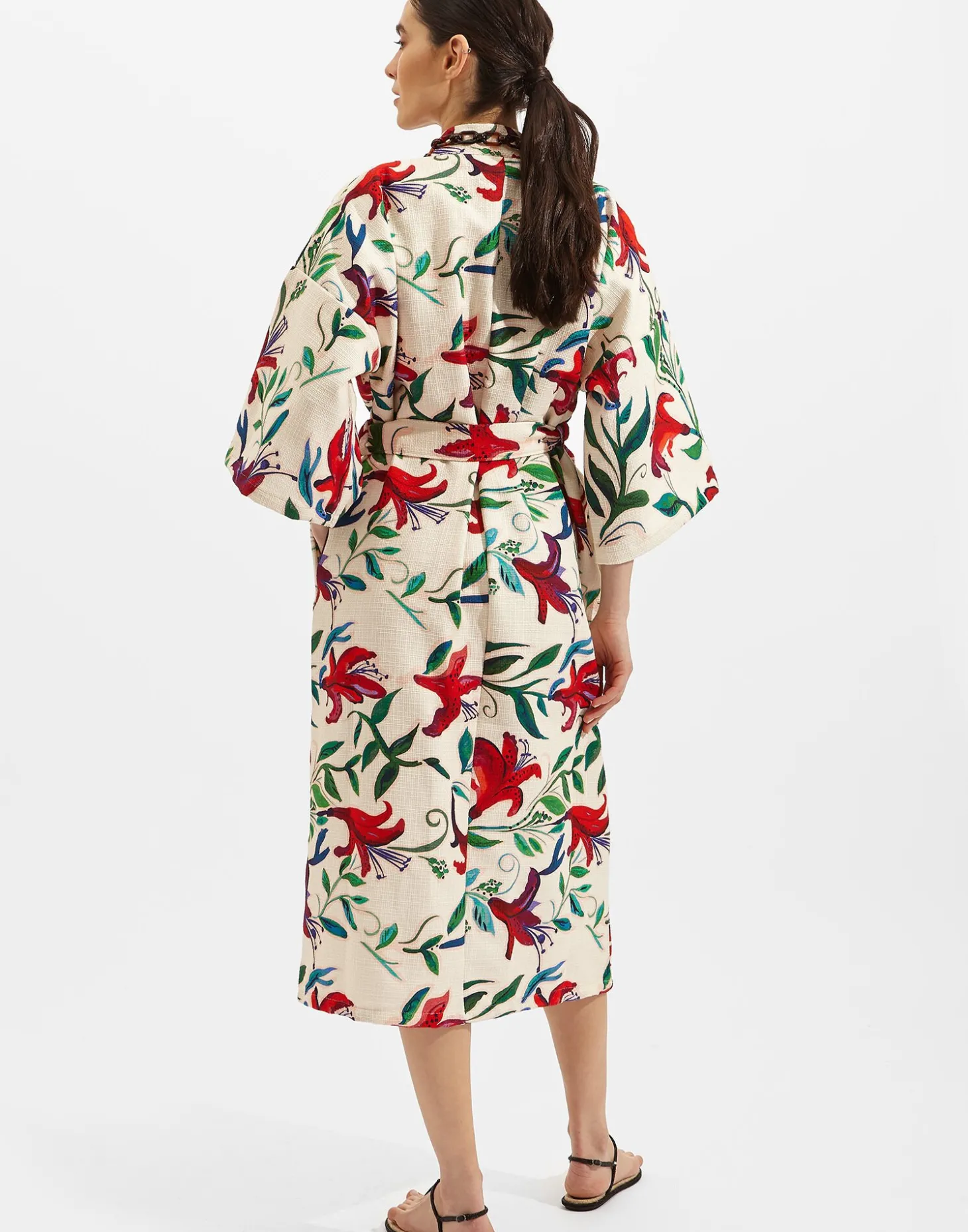 RobeWhite Lily in Organic Cotton