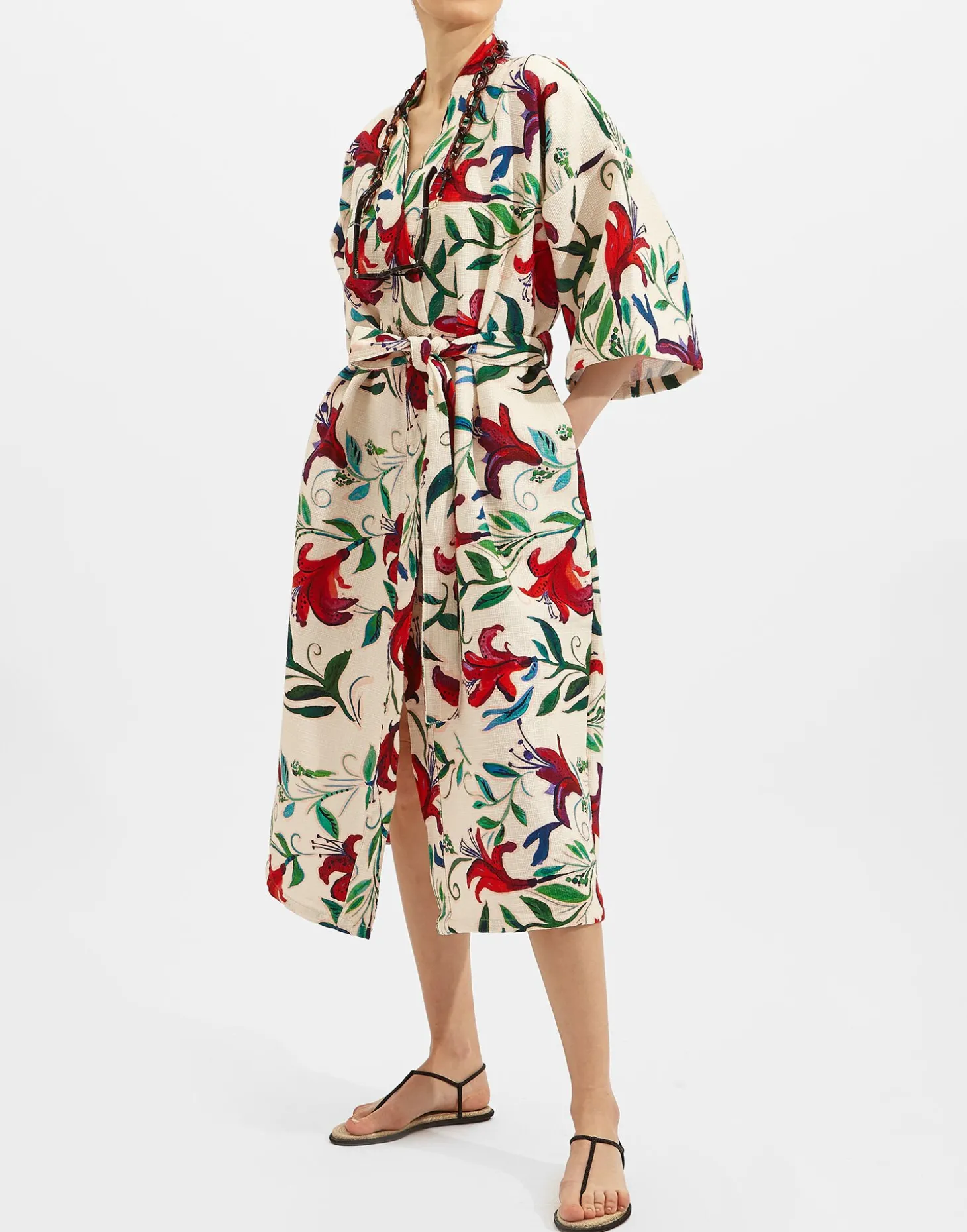 RobeWhite Lily in Organic Cotton