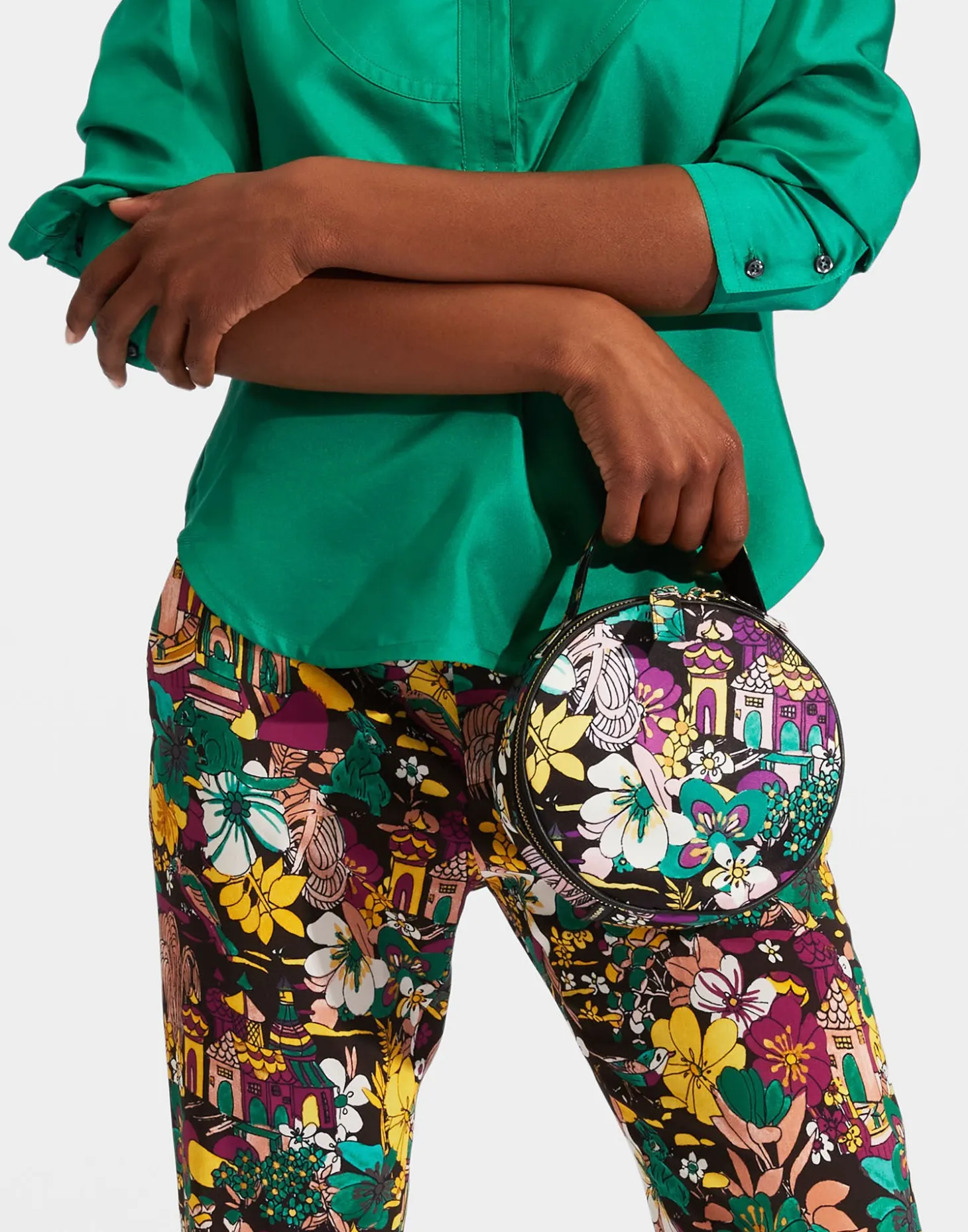 Round PochetteTemples in Duchesse