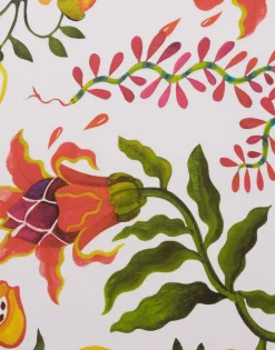 Round Printed TrayEden in Laminated Birch Wood