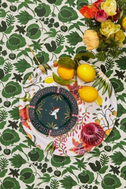 Round Printed TrayEden in Laminated Birch Wood