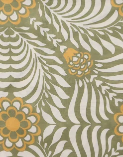 Round TableclothTudor Light Green in Linen