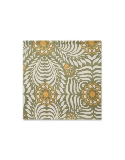 Round TableclothTudor Light Green in Linen