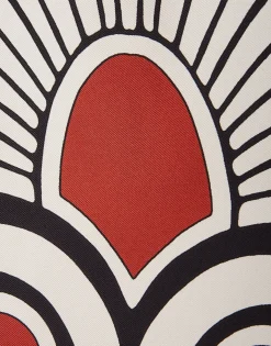 Roy DressMedallion Placée Black in Silk Twill