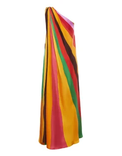 Roy DressRainbow in Twill Silk