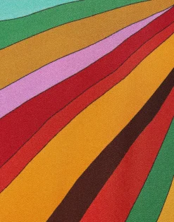 Roy DressRainbow in Twill Silk