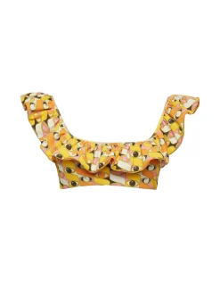 Ruffle Bikini TopThird Eye in Lycra